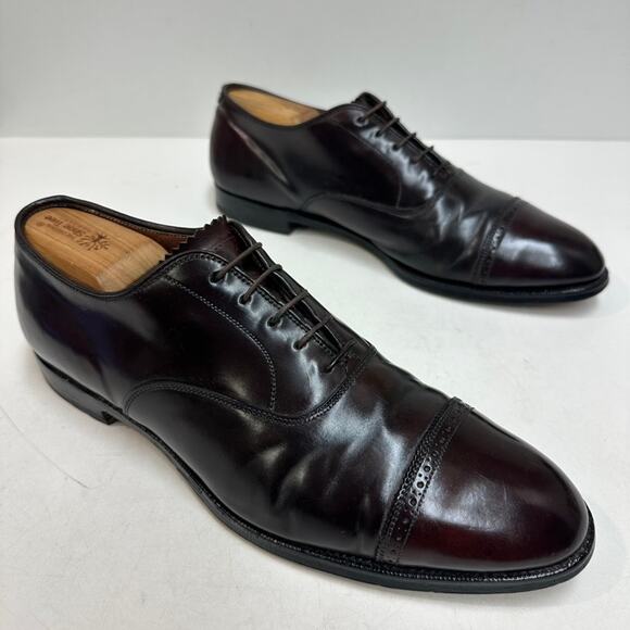 NEW HEELS Alden 9015 Perf Tip Bal Oxford Color 8 Shell Cordovan USA 10.5 AA/B main image 7